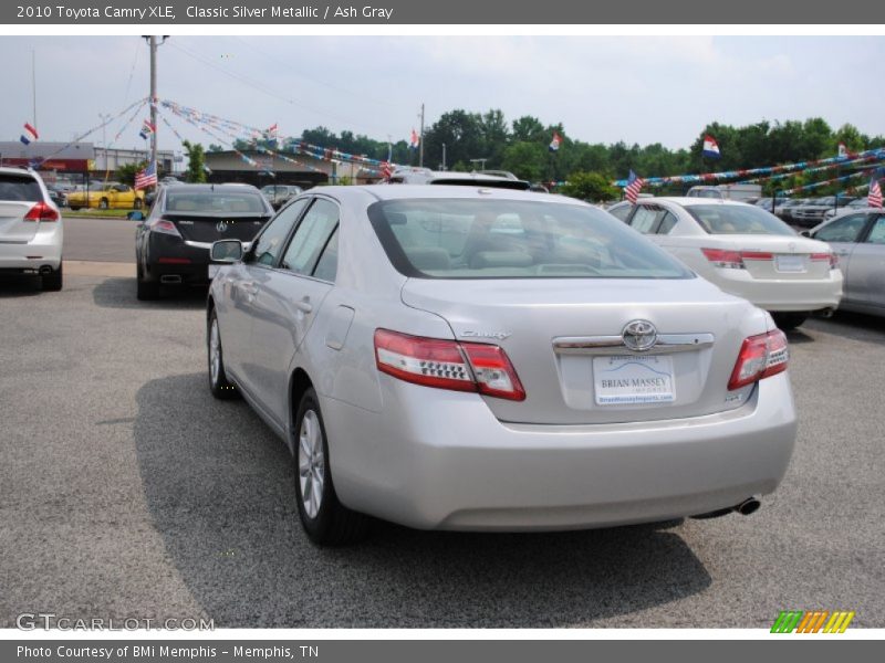 Classic Silver Metallic / Ash Gray 2010 Toyota Camry XLE
