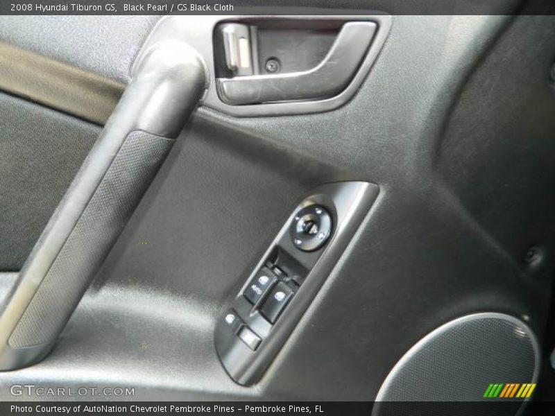 Black Pearl / GS Black Cloth 2008 Hyundai Tiburon GS