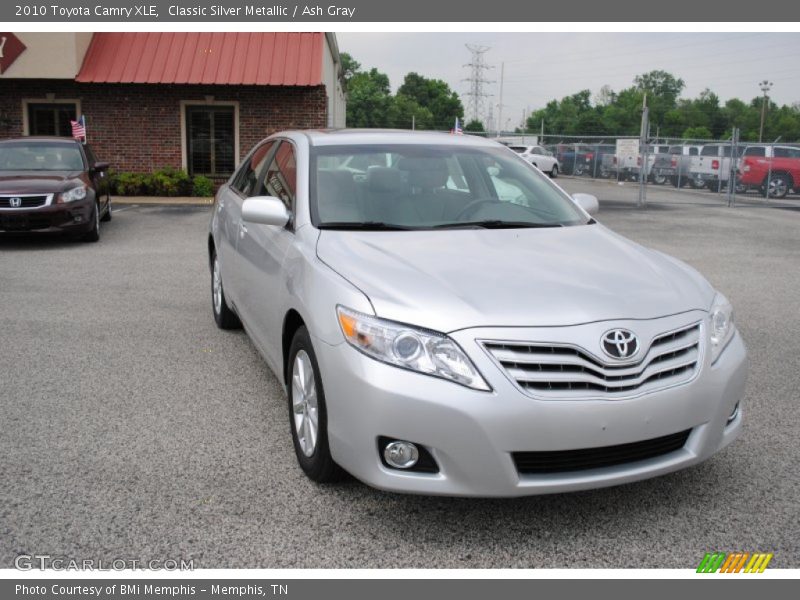 Classic Silver Metallic / Ash Gray 2010 Toyota Camry XLE