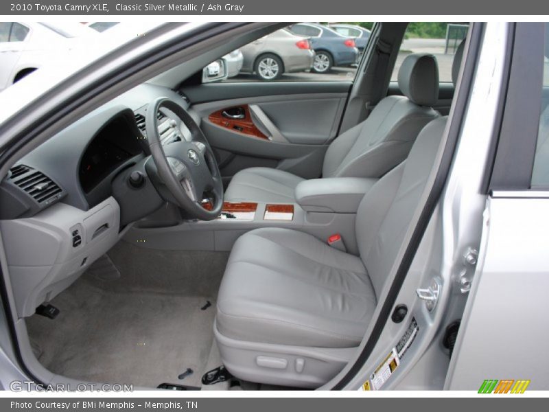 Classic Silver Metallic / Ash Gray 2010 Toyota Camry XLE