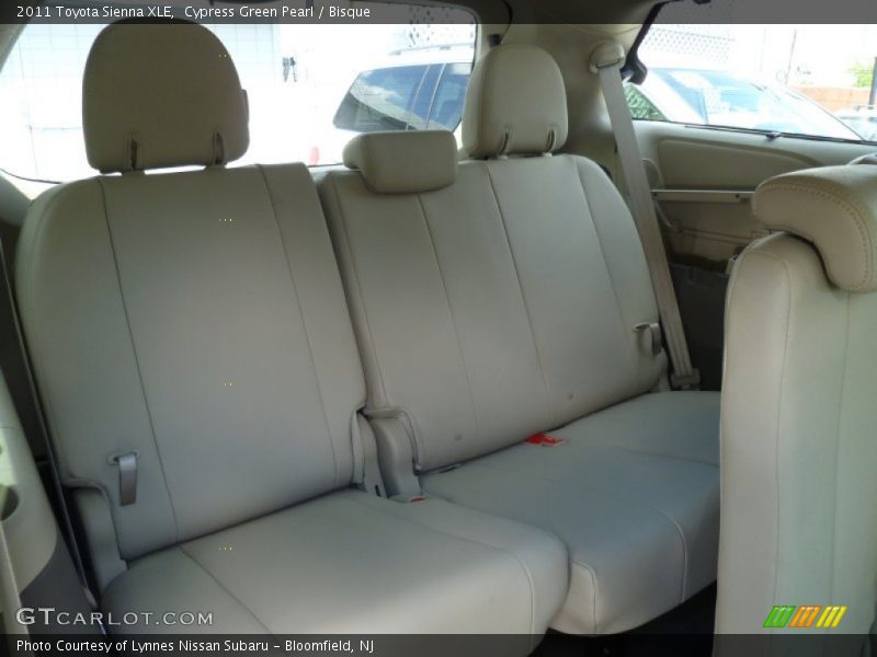 Cypress Green Pearl / Bisque 2011 Toyota Sienna XLE