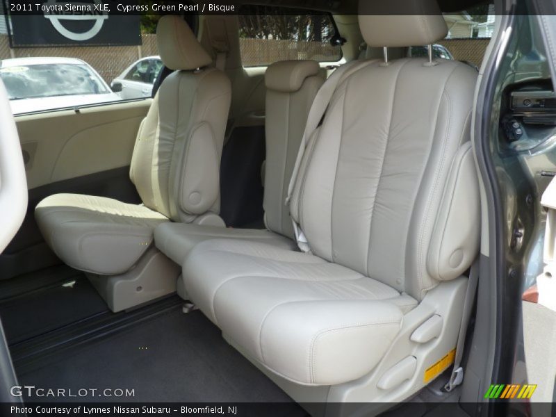 Cypress Green Pearl / Bisque 2011 Toyota Sienna XLE