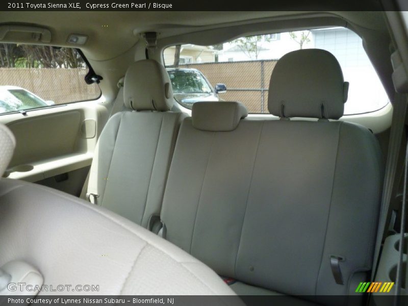Cypress Green Pearl / Bisque 2011 Toyota Sienna XLE