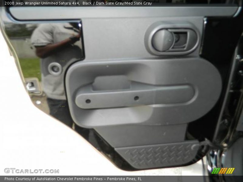 Black / Dark Slate Gray/Med Slate Gray 2008 Jeep Wrangler Unlimited Sahara 4x4