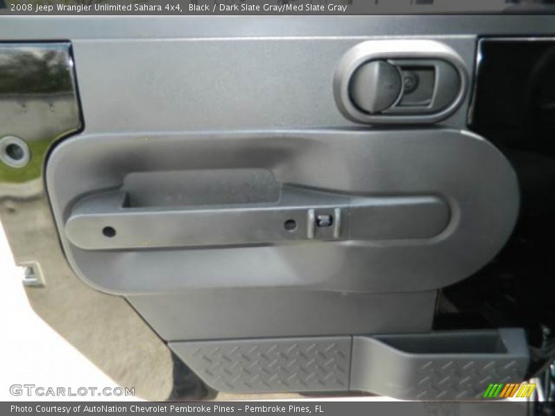 Black / Dark Slate Gray/Med Slate Gray 2008 Jeep Wrangler Unlimited Sahara 4x4