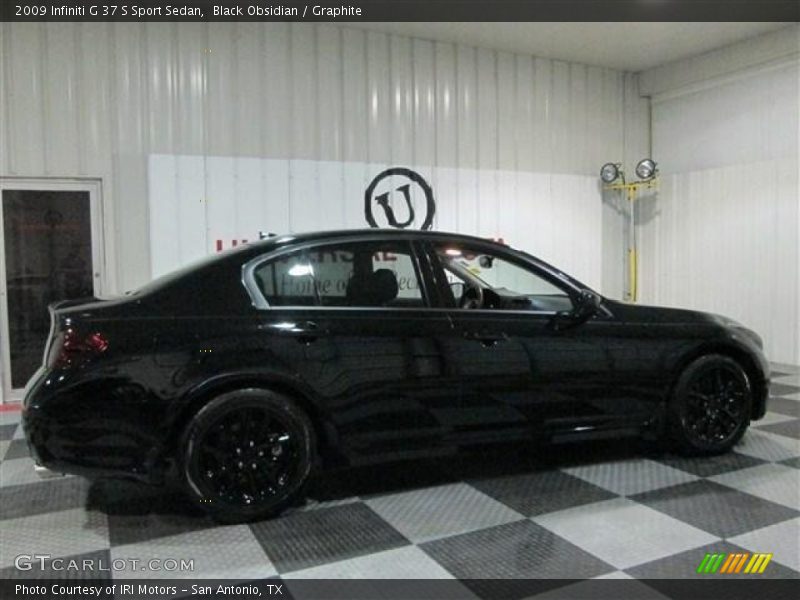 Black Obsidian / Graphite 2009 Infiniti G 37 S Sport Sedan