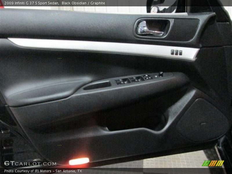 Black Obsidian / Graphite 2009 Infiniti G 37 S Sport Sedan