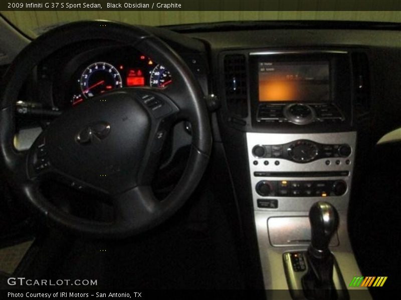Black Obsidian / Graphite 2009 Infiniti G 37 S Sport Sedan