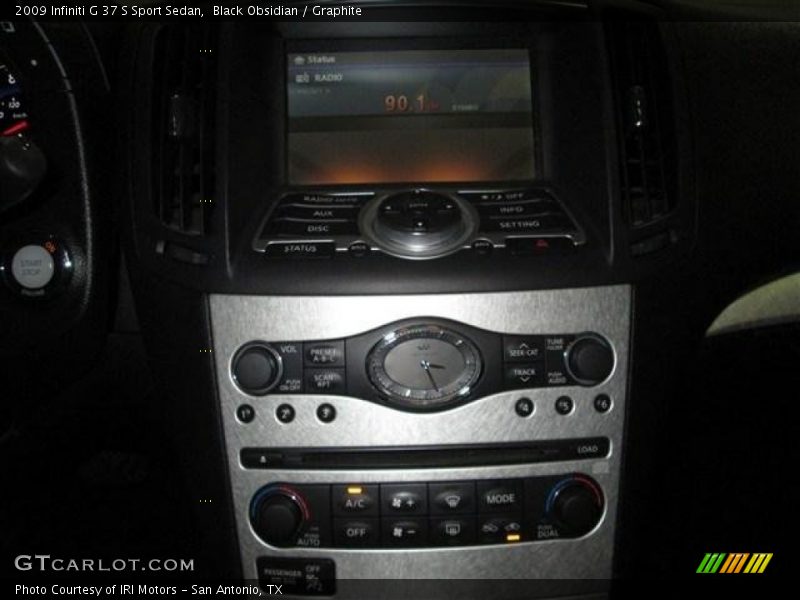 Black Obsidian / Graphite 2009 Infiniti G 37 S Sport Sedan