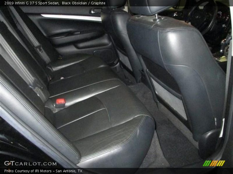Black Obsidian / Graphite 2009 Infiniti G 37 S Sport Sedan