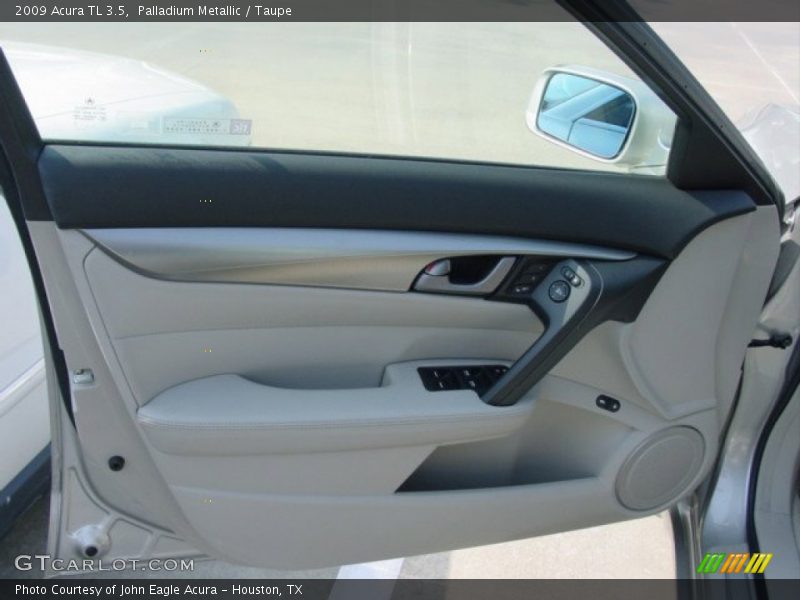 Palladium Metallic / Taupe 2009 Acura TL 3.5