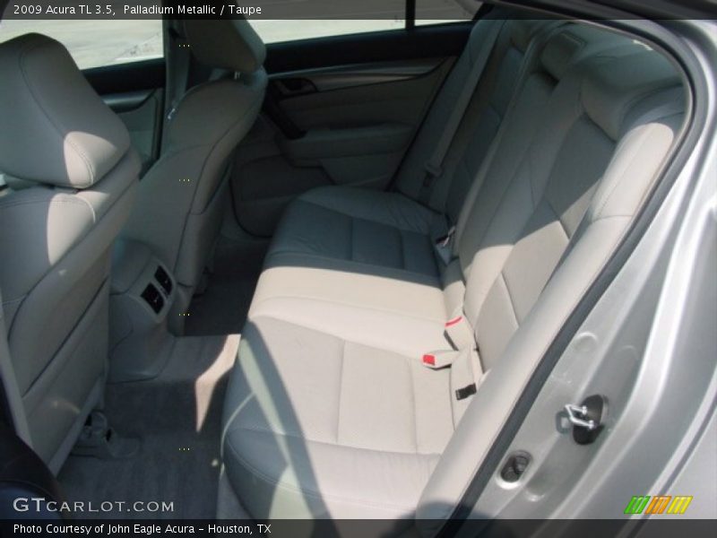 Palladium Metallic / Taupe 2009 Acura TL 3.5