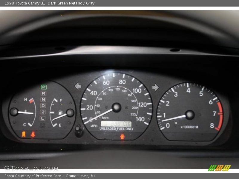  1998 Camry LE LE Gauges