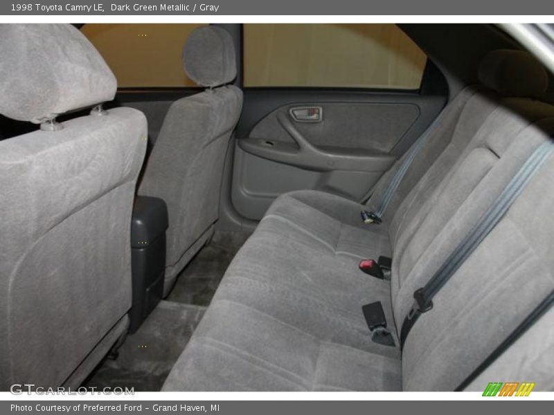 Rear Seat of 1998 Camry LE