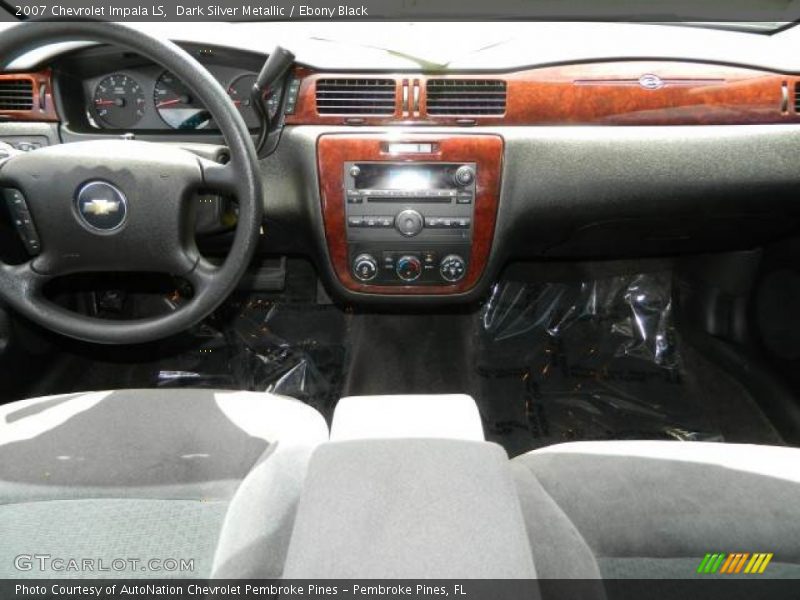 Dark Silver Metallic / Ebony Black 2007 Chevrolet Impala LS