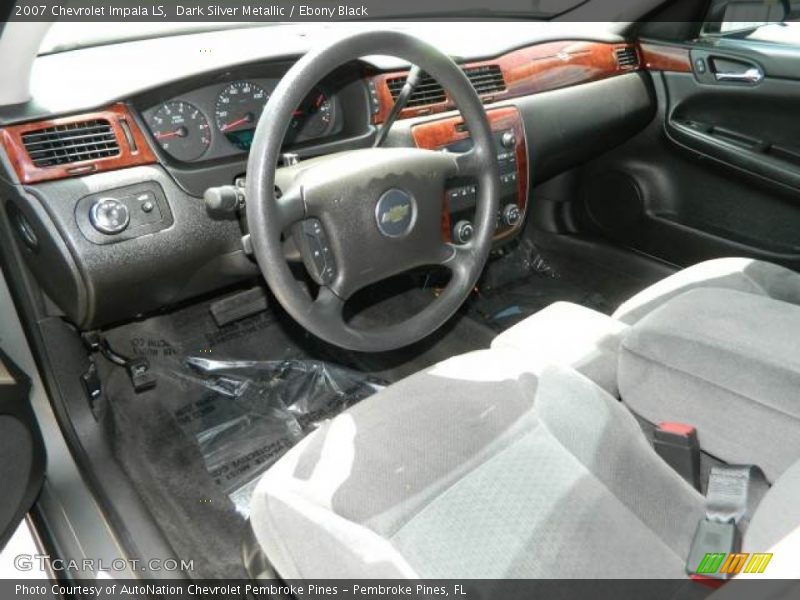 Ebony Black Interior - 2007 Impala LS 