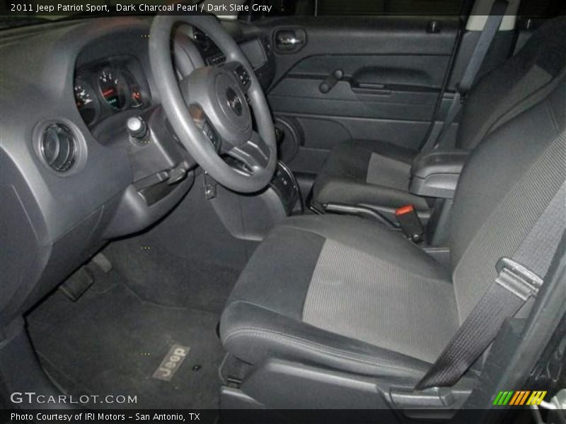 Dark Charcoal Pearl / Dark Slate Gray 2011 Jeep Patriot Sport