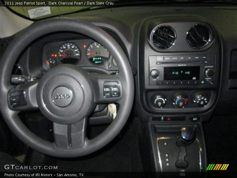 Dark Charcoal Pearl / Dark Slate Gray 2011 Jeep Patriot Sport