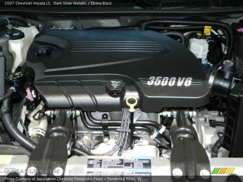  2007 Impala LS Engine - 3.5L Flex Fuel OHV 12V VVT LZE V6