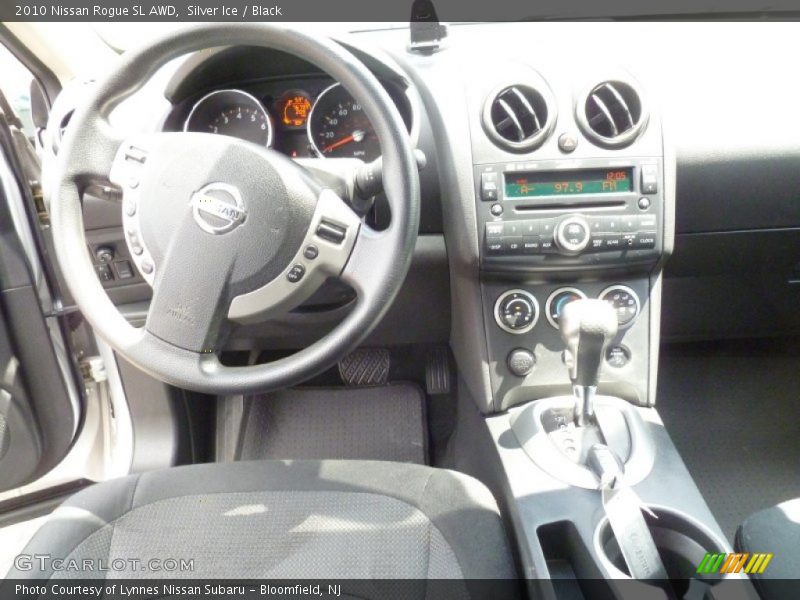 Silver Ice / Black 2010 Nissan Rogue SL AWD