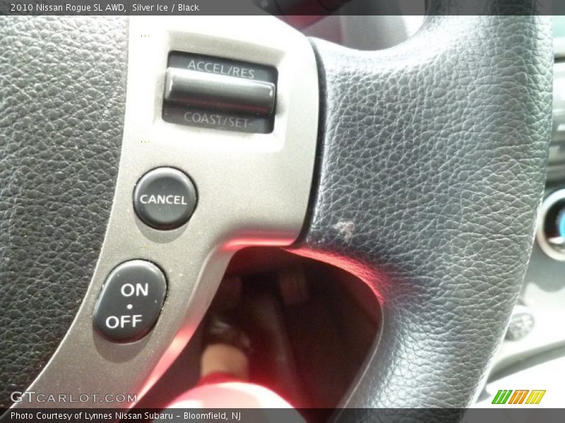 Silver Ice / Black 2010 Nissan Rogue SL AWD