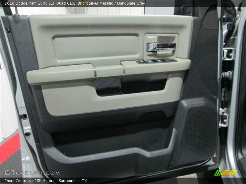 Bright Silver Metallic / Dark Slate Gray 2010 Dodge Ram 1500 SLT Quad Cab