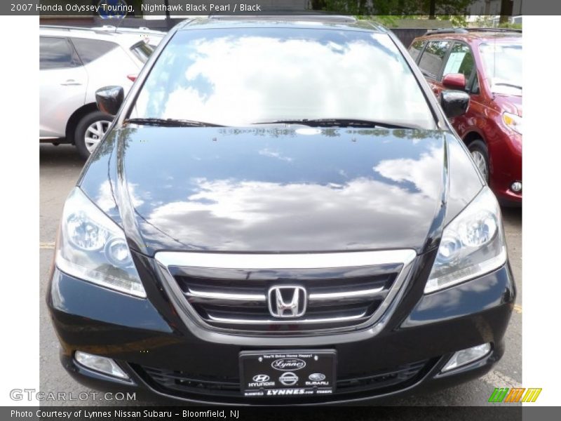 Nighthawk Black Pearl / Black 2007 Honda Odyssey Touring