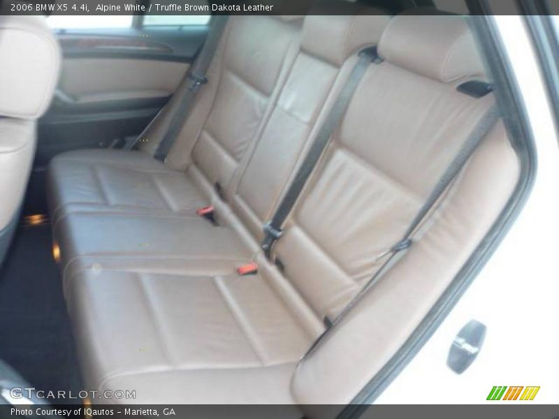 Alpine White / Truffle Brown Dakota Leather 2006 BMW X5 4.4i