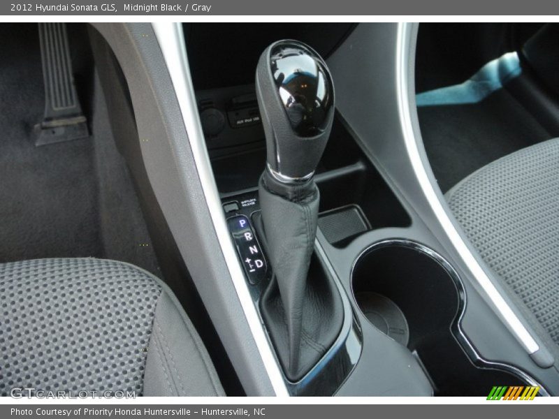 Midnight Black / Gray 2012 Hyundai Sonata GLS