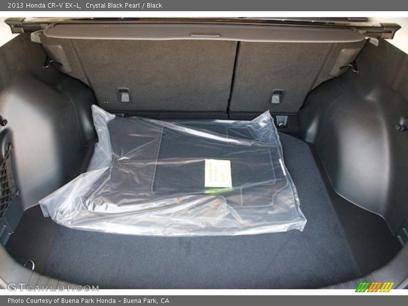 Crystal Black Pearl / Black 2013 Honda CR-V EX-L