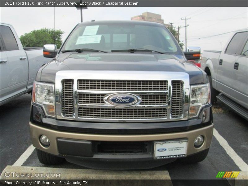 Ebony Black / Chaparral Leather 2011 Ford F150 King Ranch SuperCrew