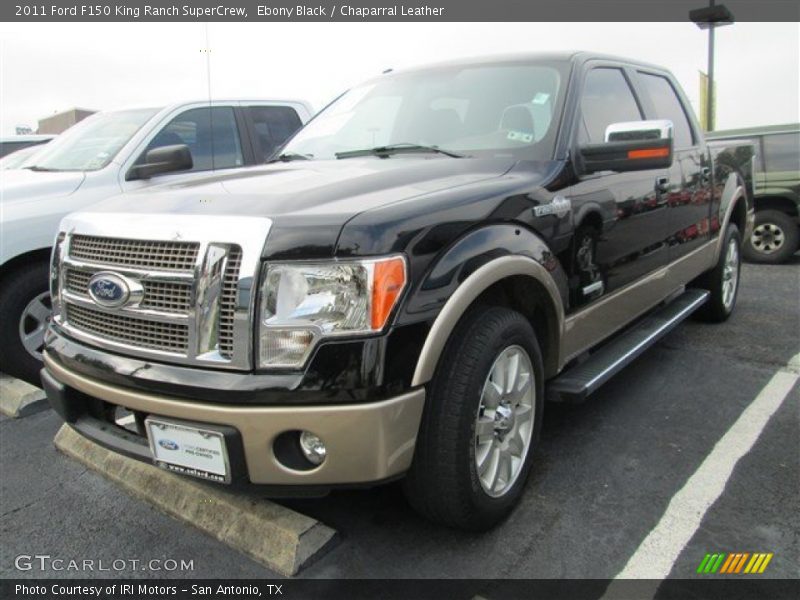 Ebony Black / Chaparral Leather 2011 Ford F150 King Ranch SuperCrew
