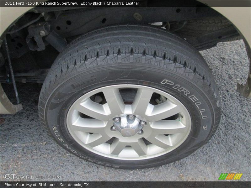 Ebony Black / Chaparral Leather 2011 Ford F150 King Ranch SuperCrew