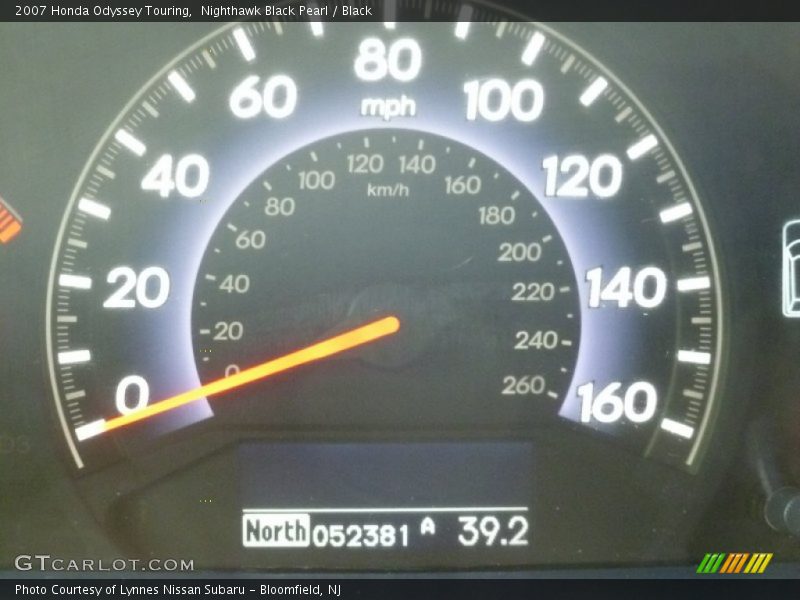Nighthawk Black Pearl / Black 2007 Honda Odyssey Touring