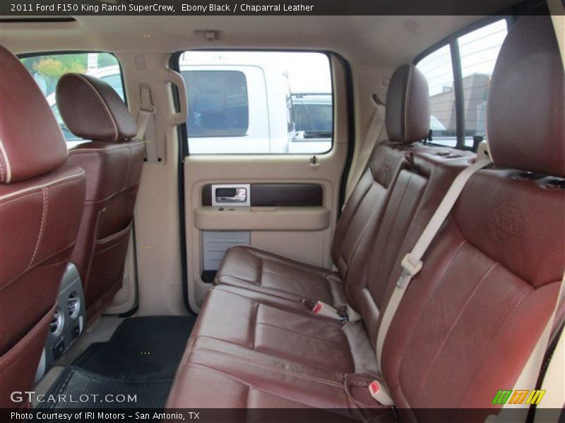 Ebony Black / Chaparral Leather 2011 Ford F150 King Ranch SuperCrew