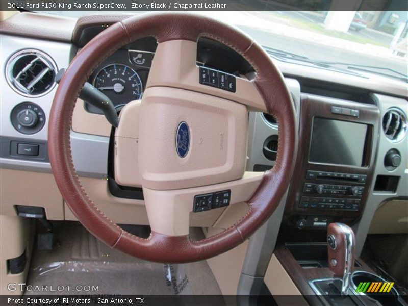 Ebony Black / Chaparral Leather 2011 Ford F150 King Ranch SuperCrew