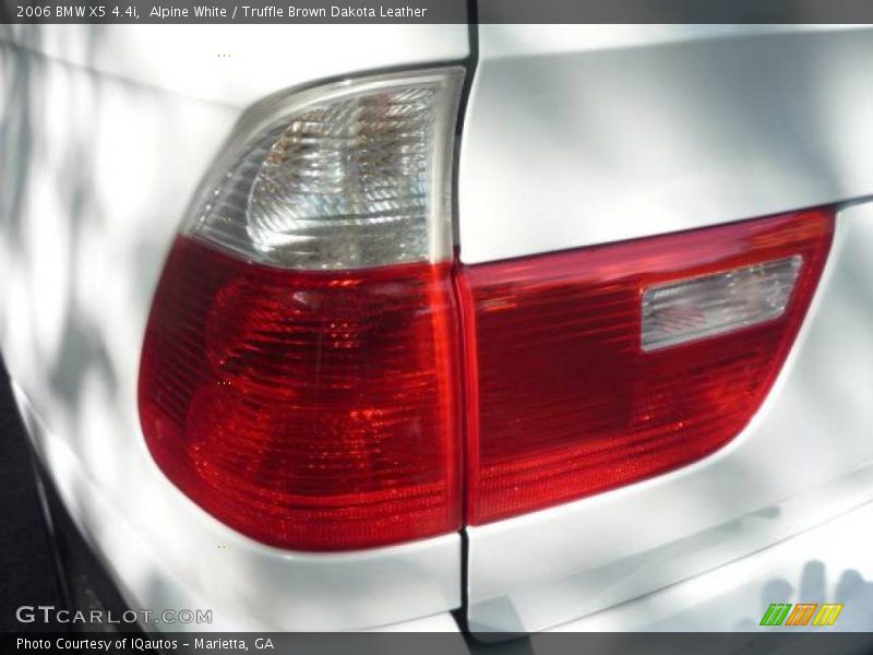 Alpine White / Truffle Brown Dakota Leather 2006 BMW X5 4.4i