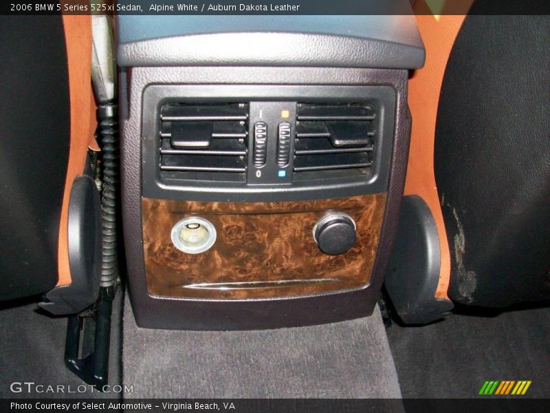 Alpine White / Auburn Dakota Leather 2006 BMW 5 Series 525xi Sedan