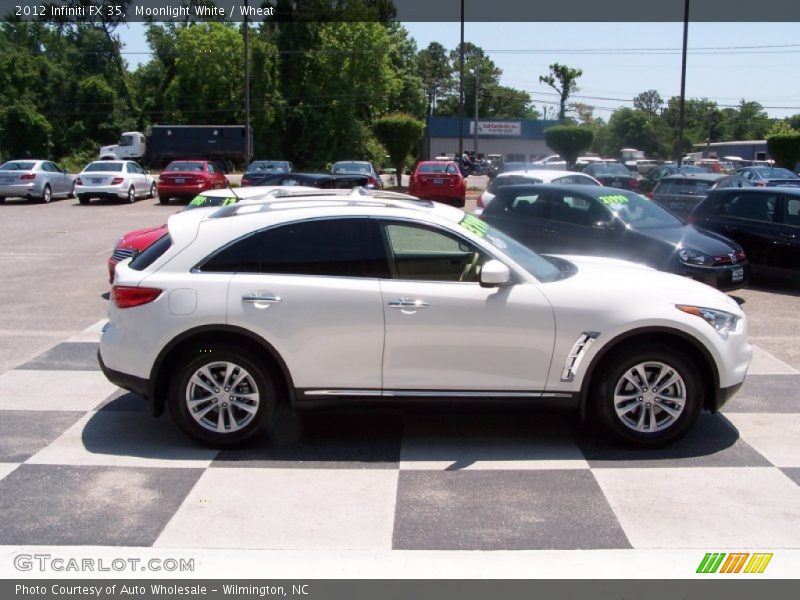 Moonlight White / Wheat 2012 Infiniti FX 35