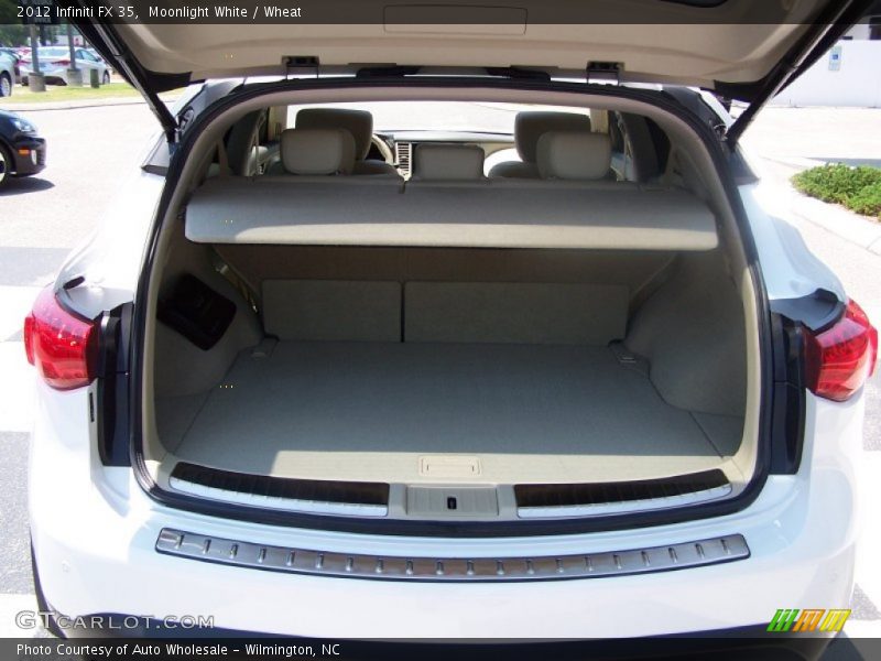 Moonlight White / Wheat 2012 Infiniti FX 35