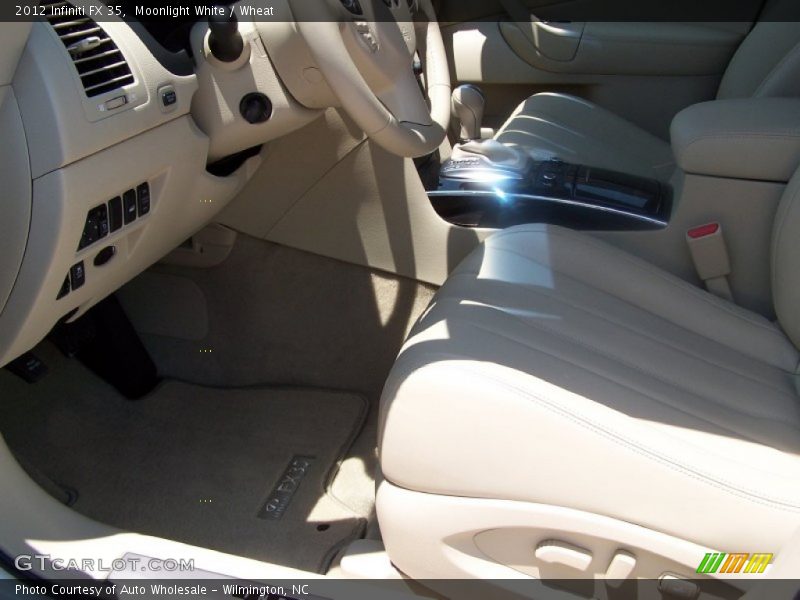 Moonlight White / Wheat 2012 Infiniti FX 35