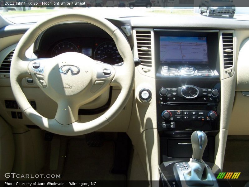 Moonlight White / Wheat 2012 Infiniti FX 35