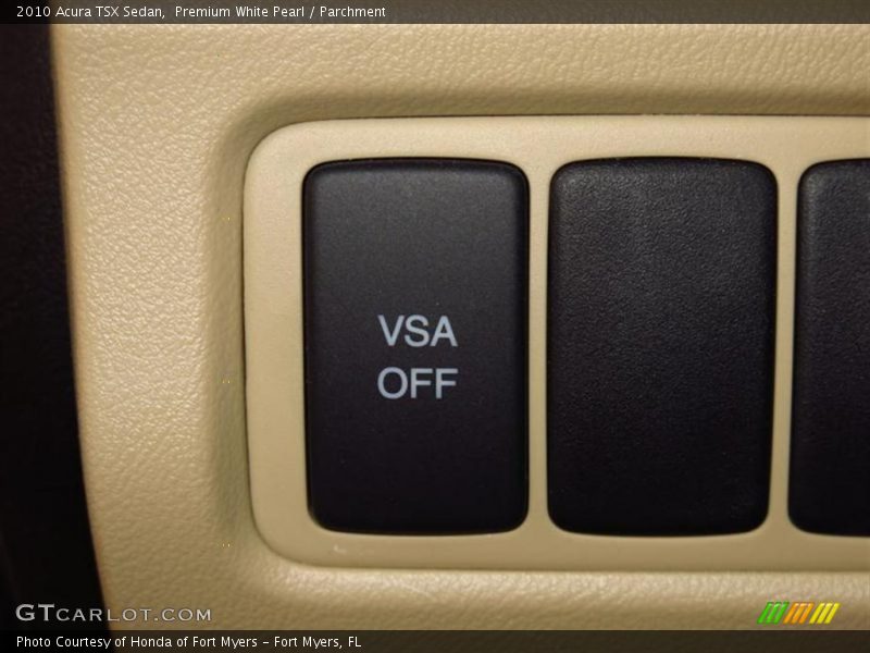 Premium White Pearl / Parchment 2010 Acura TSX Sedan