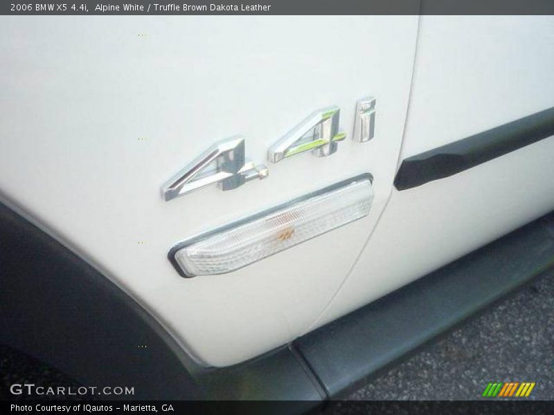 Alpine White / Truffle Brown Dakota Leather 2006 BMW X5 4.4i