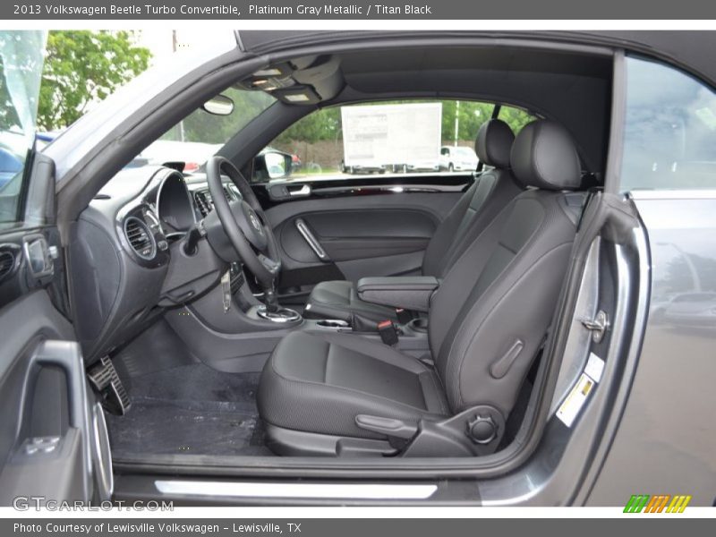  2013 Beetle Turbo Convertible Titan Black Interior