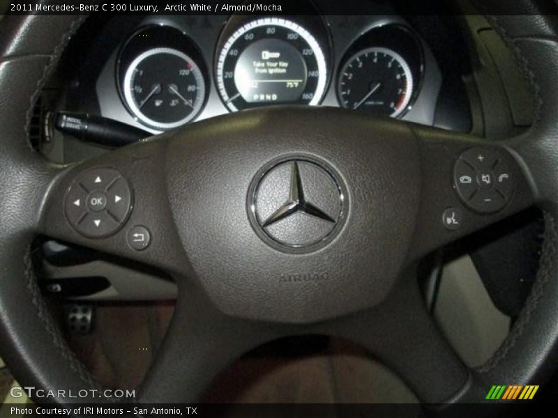 Arctic White / Almond/Mocha 2011 Mercedes-Benz C 300 Luxury