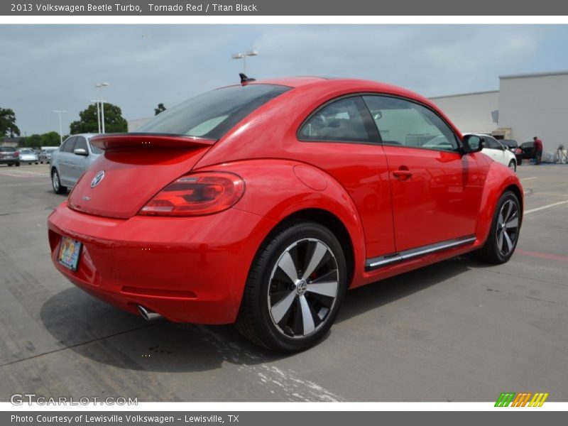 Tornado Red / Titan Black 2013 Volkswagen Beetle Turbo