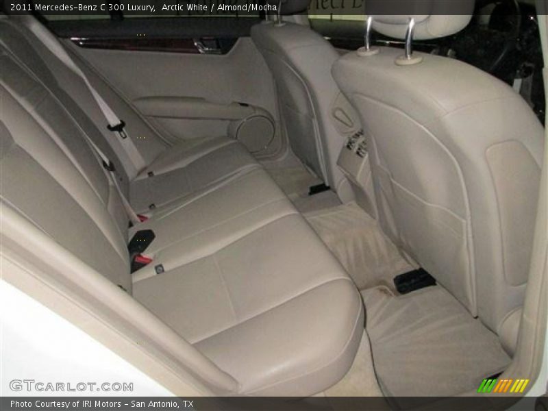 Arctic White / Almond/Mocha 2011 Mercedes-Benz C 300 Luxury