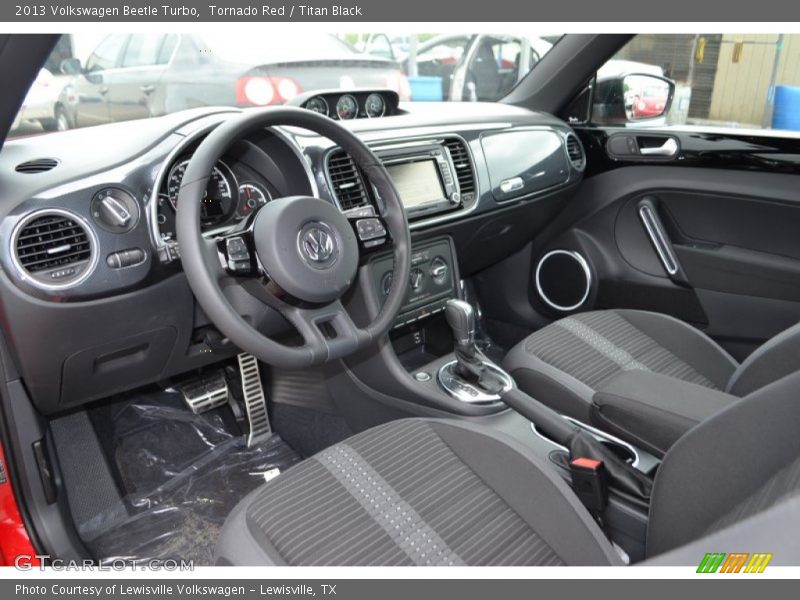 Titan Black Interior - 2013 Beetle Turbo 