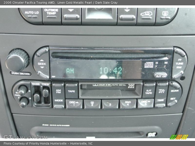 Audio System of 2006 Pacifica Touring AWD
